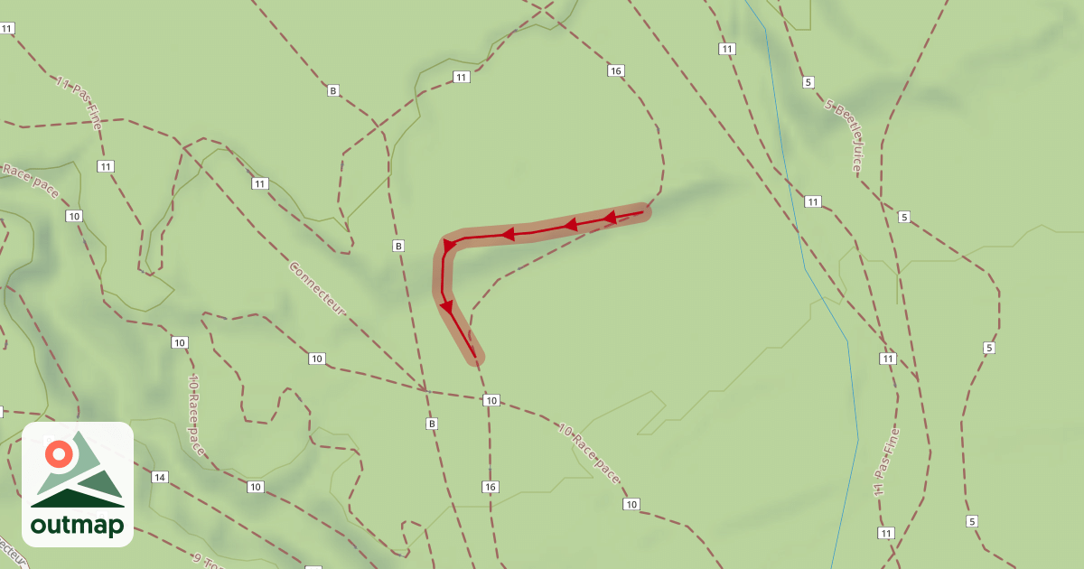Map of 16 Freeride