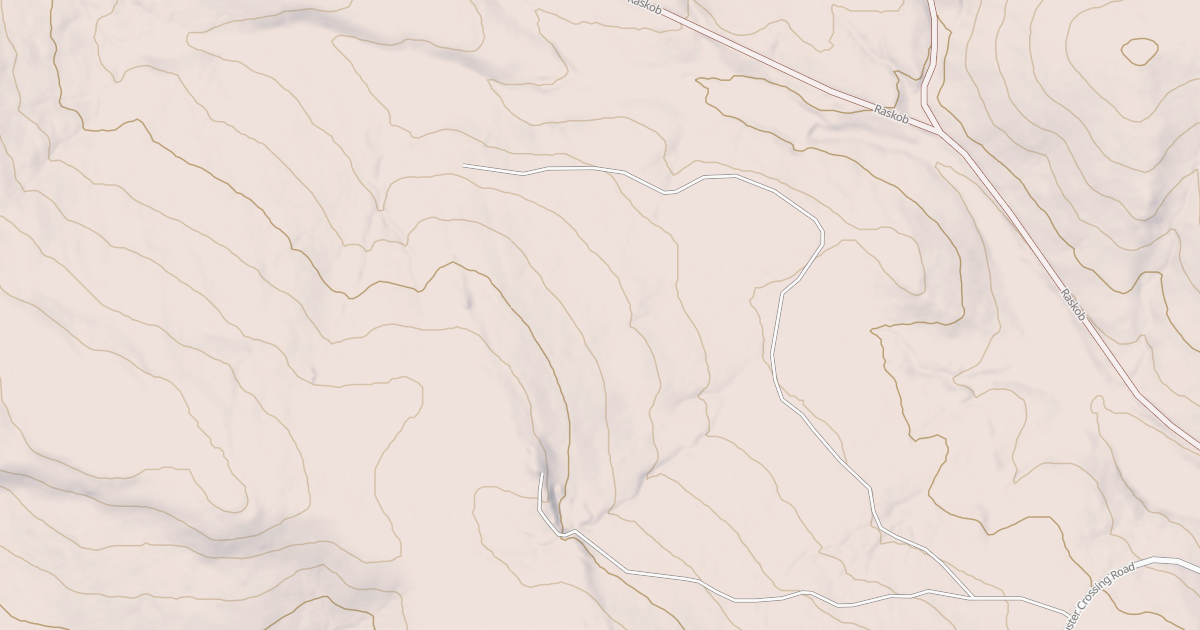 Map preview of CUSTER CROSSING BR 1K