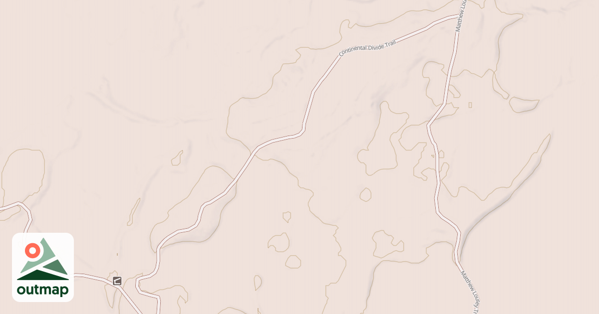 Map of Straight Arrows Trail