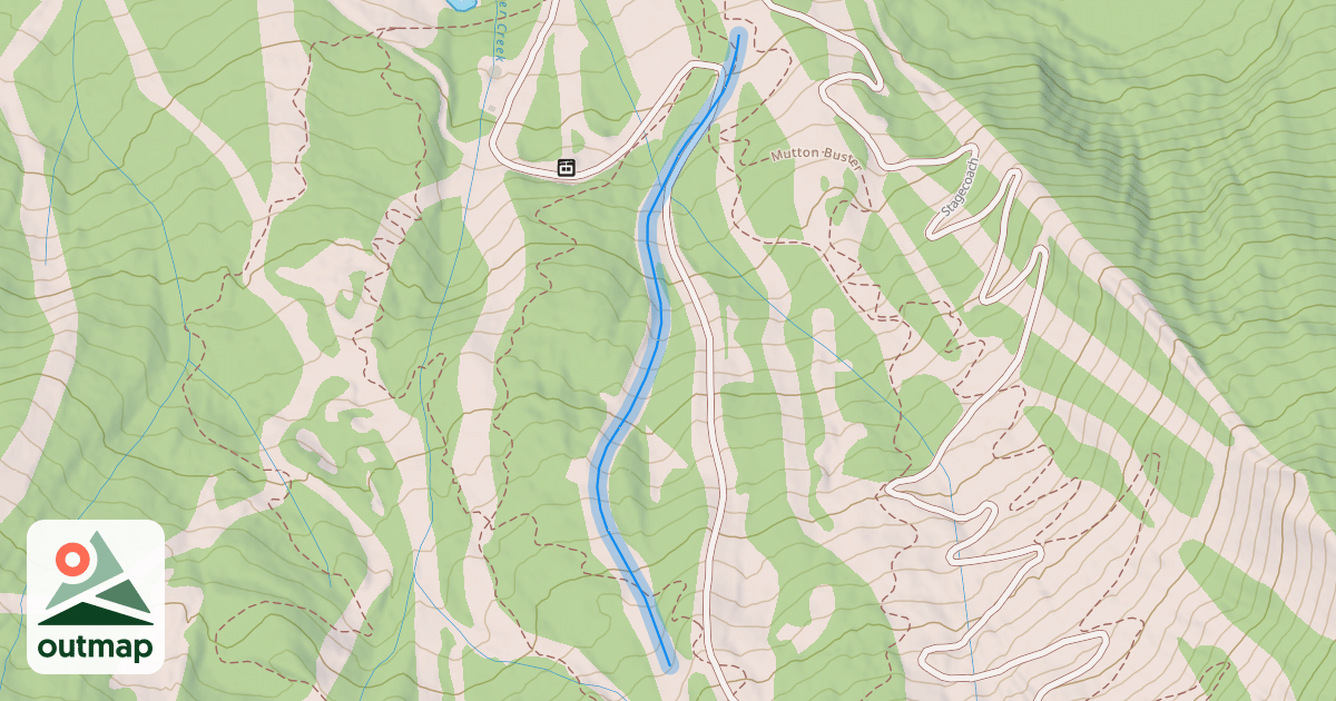 Map of Lower Maverick
