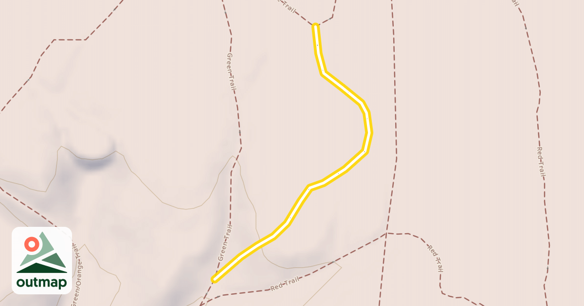 Map of Orange Trail