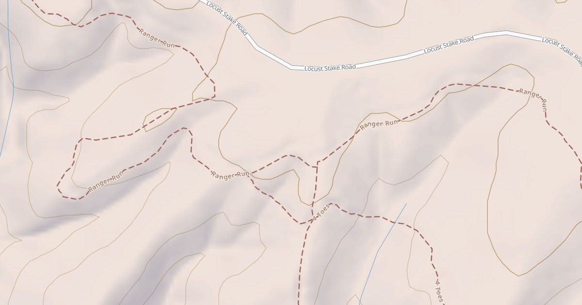 Map preview of Ranger Run