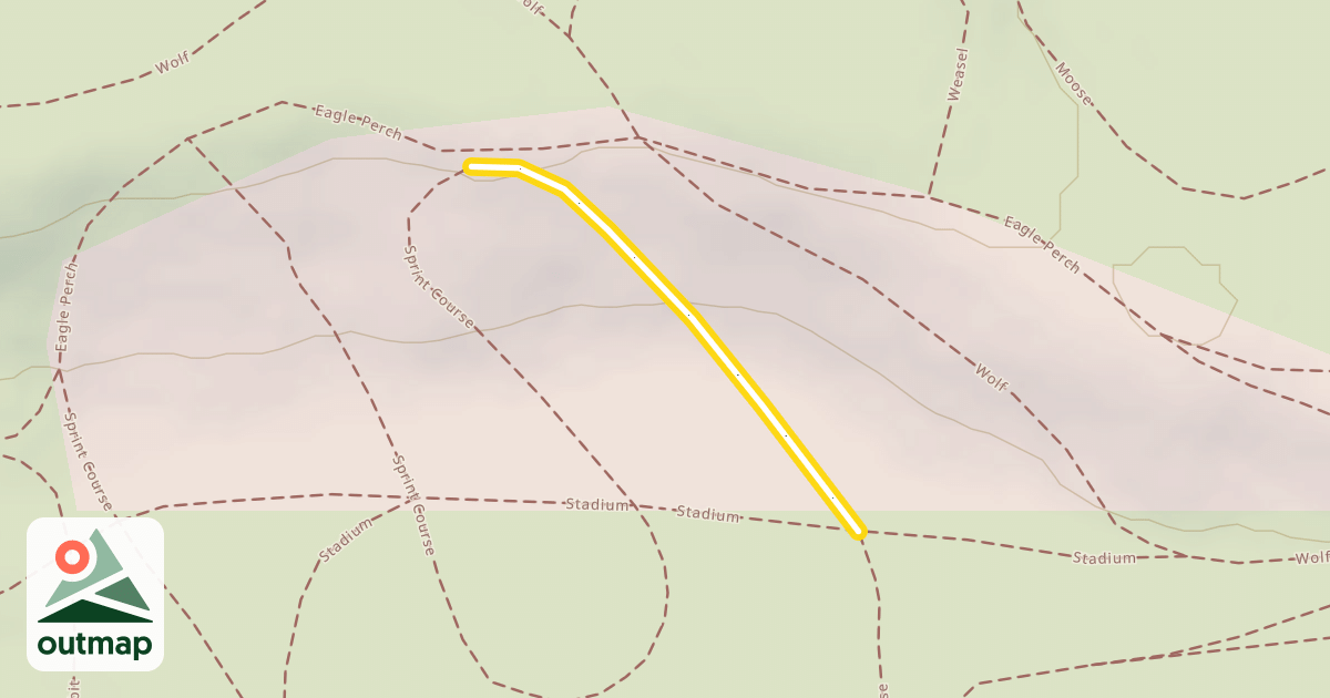 Map of Sprint Course