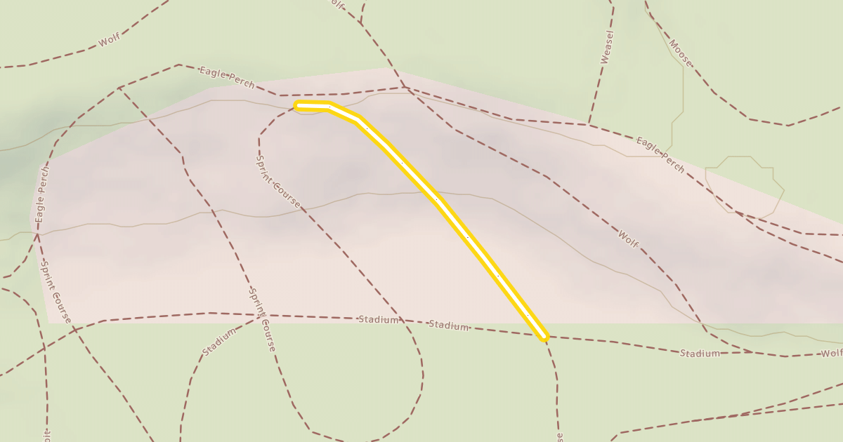 Map preview of Sprint Course