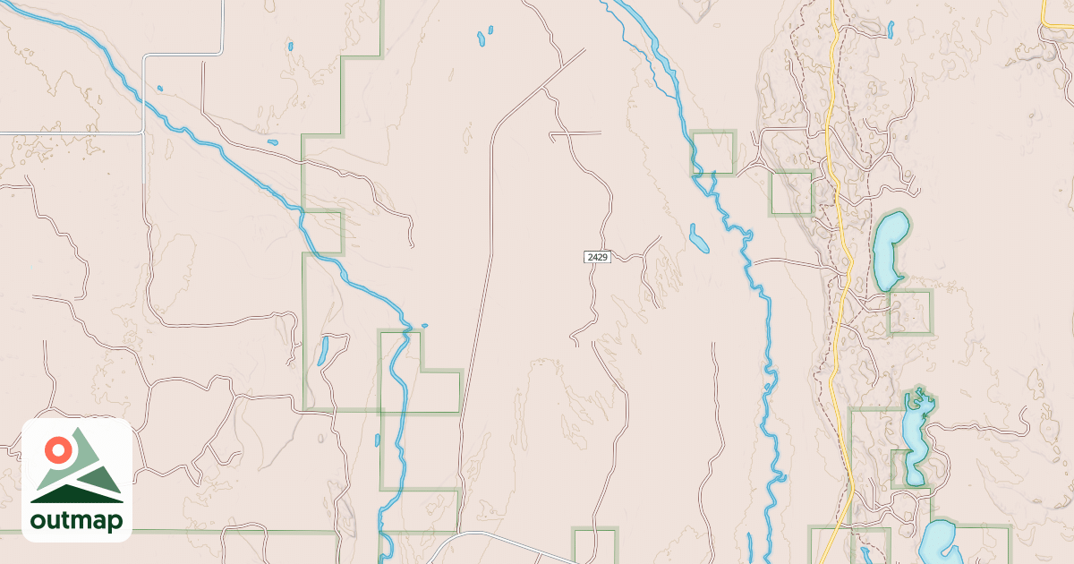 Map of BUCKEYE GRADE NORTH