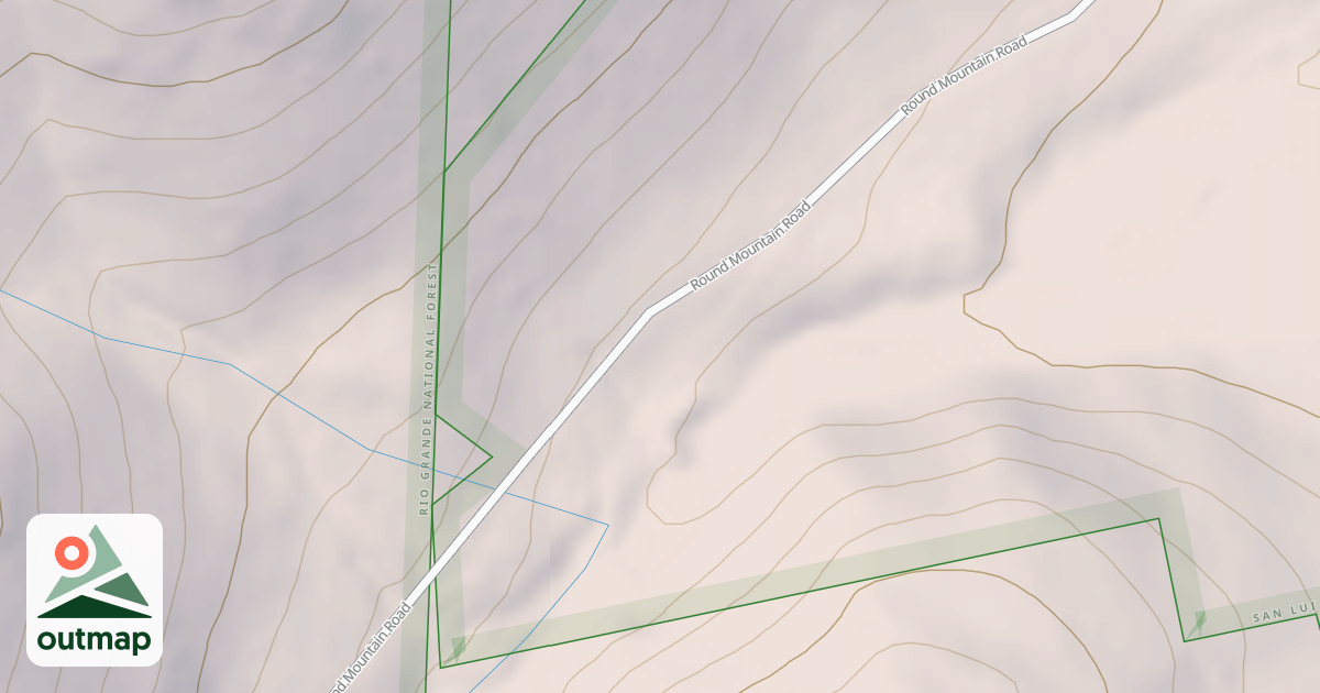 Map of BLM National GTLF Public Motorized Roads 14050519-adb4-494e-8838-98cf93a3faa3