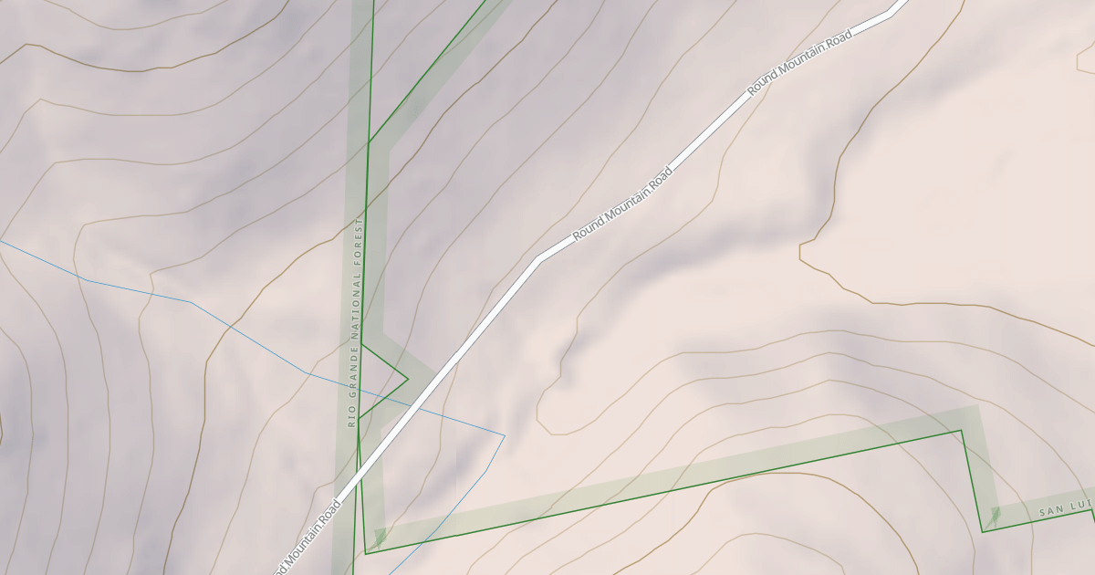 Map preview of BLM National GTLF Public Motorized Roads 14050519-adb4-494e-8838-98cf93a3faa3