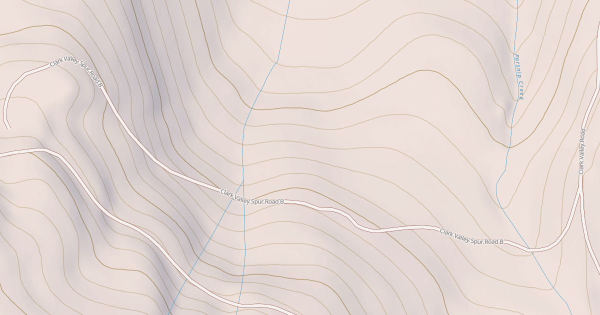 Map preview of CLARK VALLEY SPUR