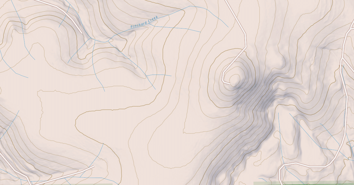 Map preview of CAMEL PEAK LOOKOUT SPUR A