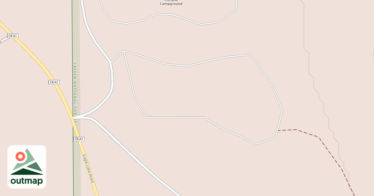 Map of CHRISTIE CG SOUTH