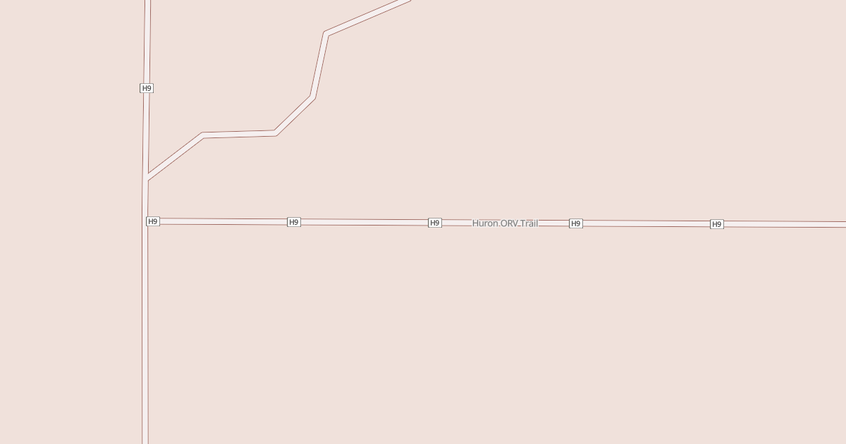 Map preview of Huron Orv, Smt/huron Orv Trail
