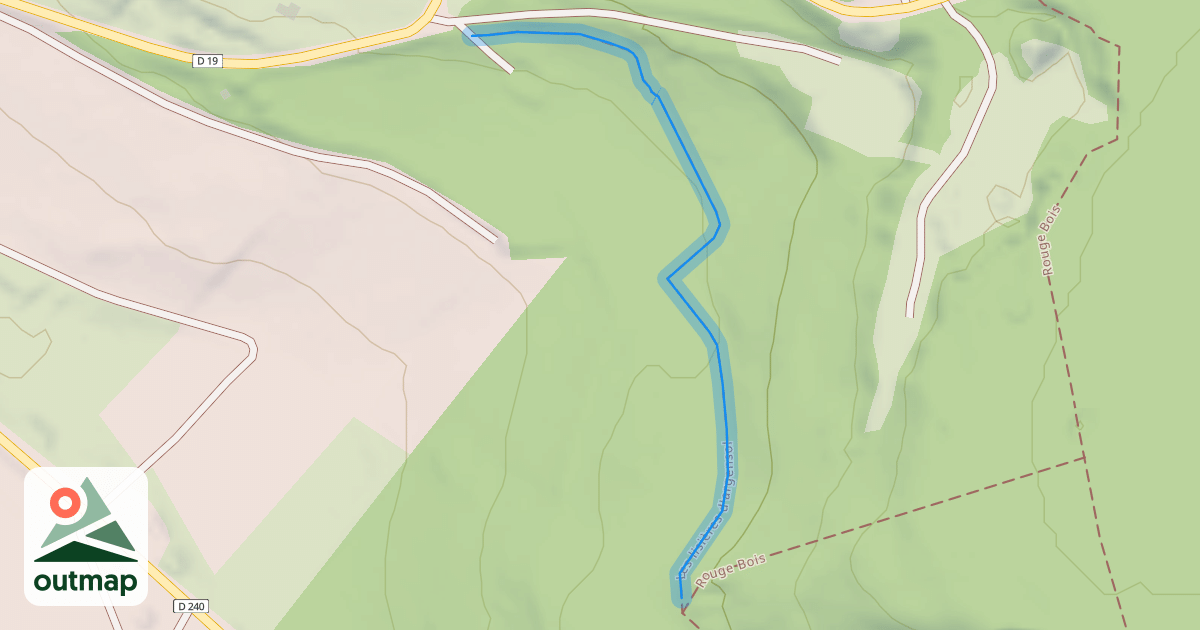 Map of Les lisières d'argensol