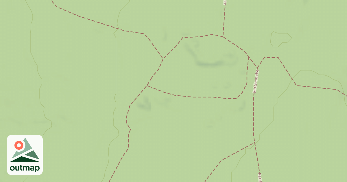 Map of Rattlesnake Hill Trail