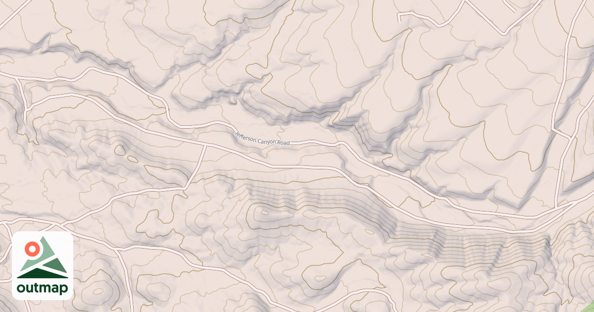 Map of SAWMILL CREEK