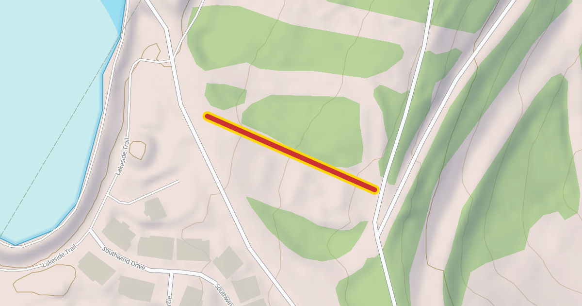 Map preview of Santa's Beard Rope Tow