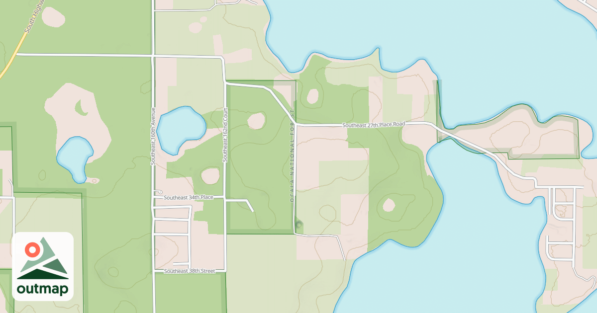 Map of LAKE BRYANT RD