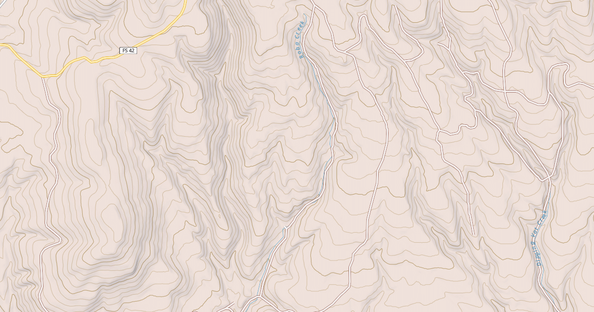 Map preview of USFS Motor Vehicle Use Map Roads {454FD03A-2E49-41F4-A322-010A8D460AFC}