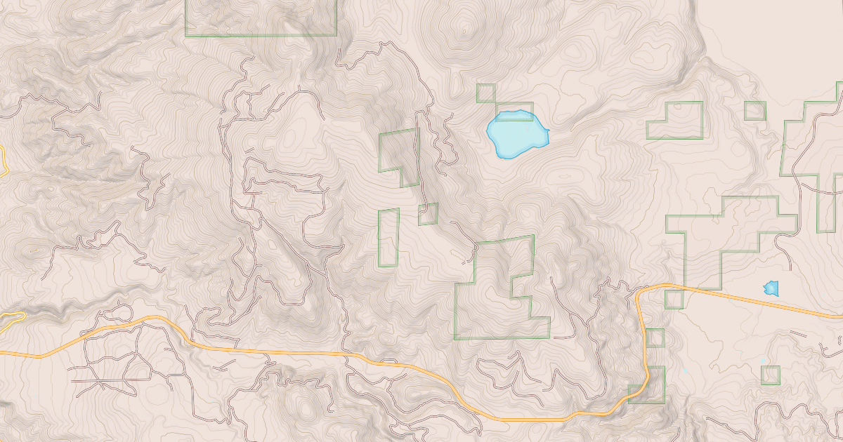 Map preview of BUNCHGRASS MTN