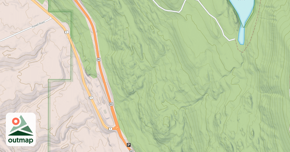 Map of Brush Lake Ohv