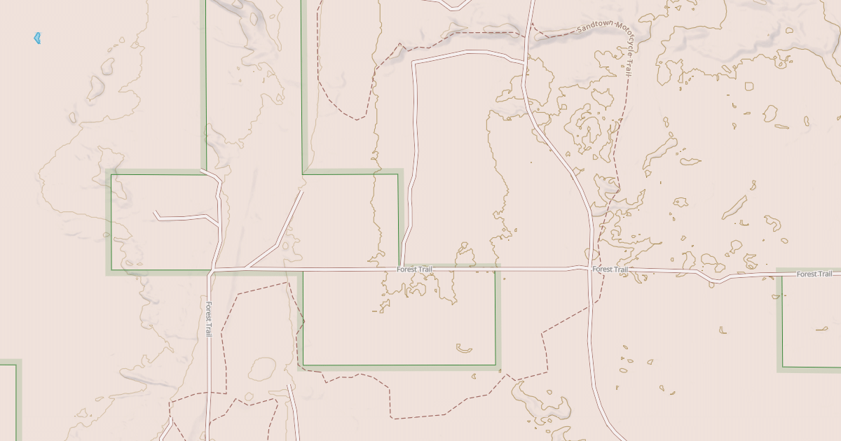 Map preview of Sandtown Motorcycle Trail