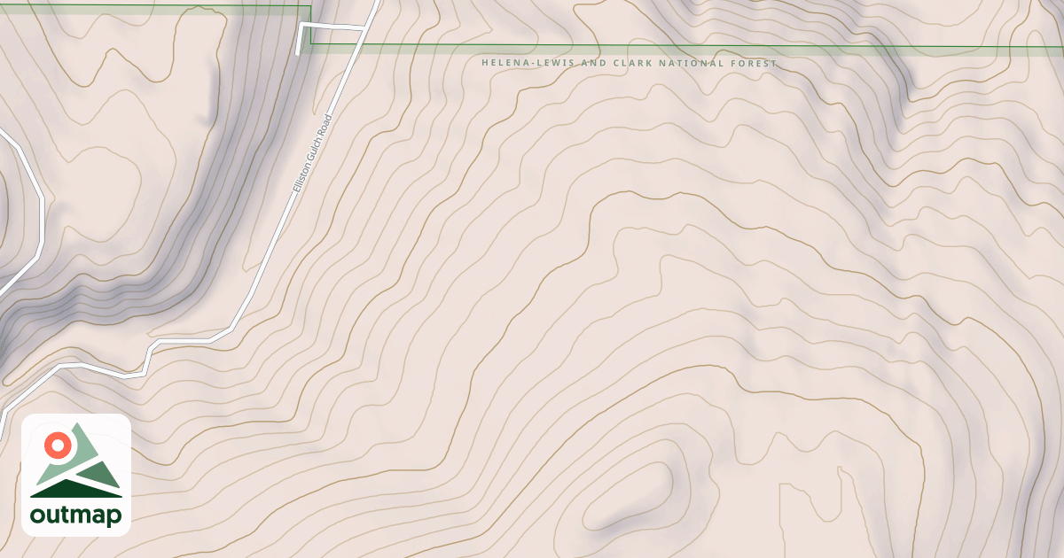 Map of SLATE CREEK SPUR A6