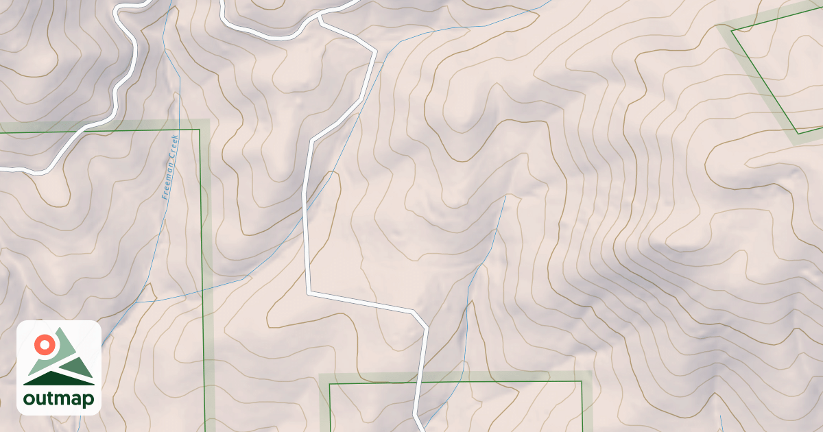 Map of BLACK GULCH