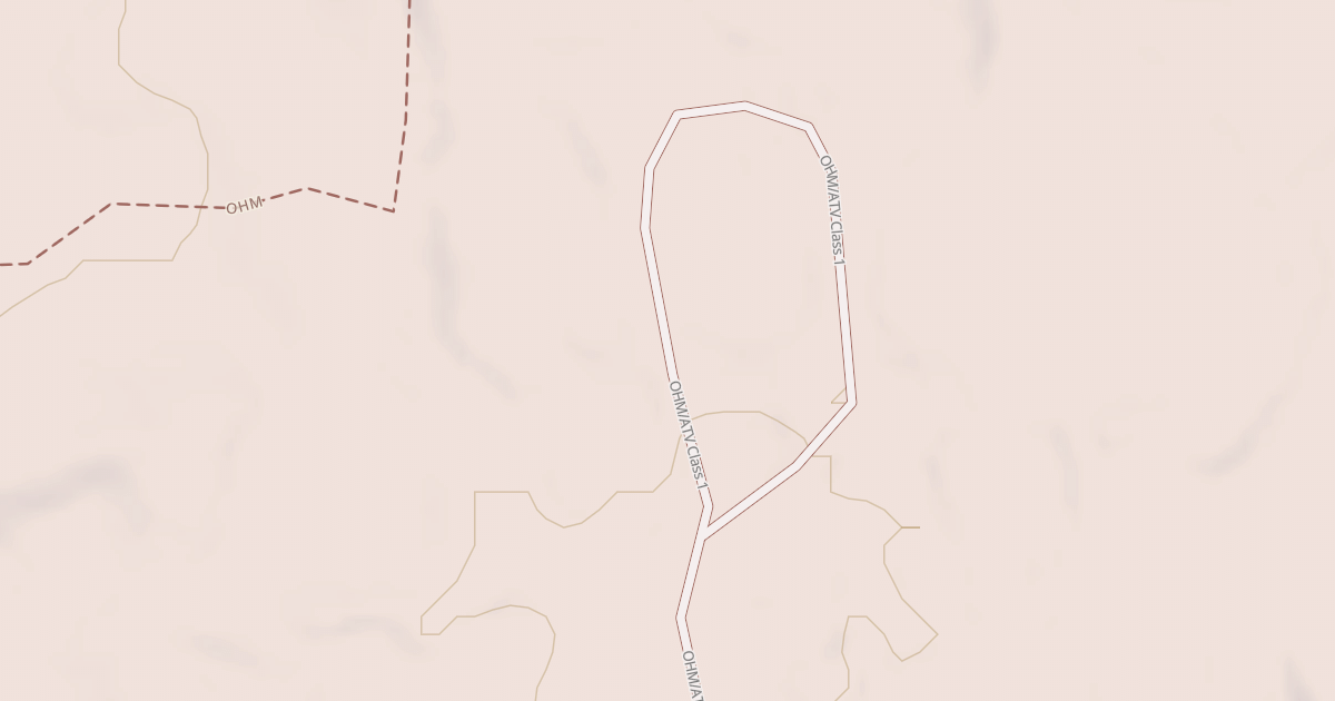 Map preview of Washington/Ramsey Trail