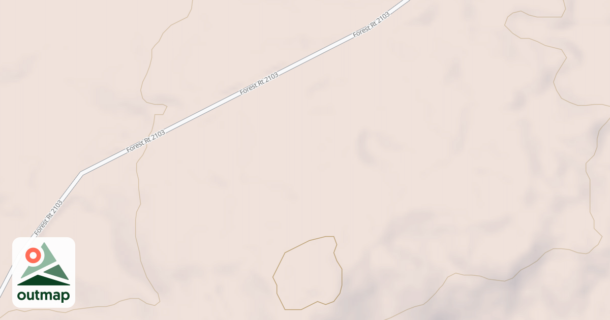 Map of LAURA LAKE SPUR 2556
