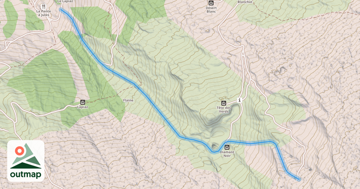 Map of Almandine