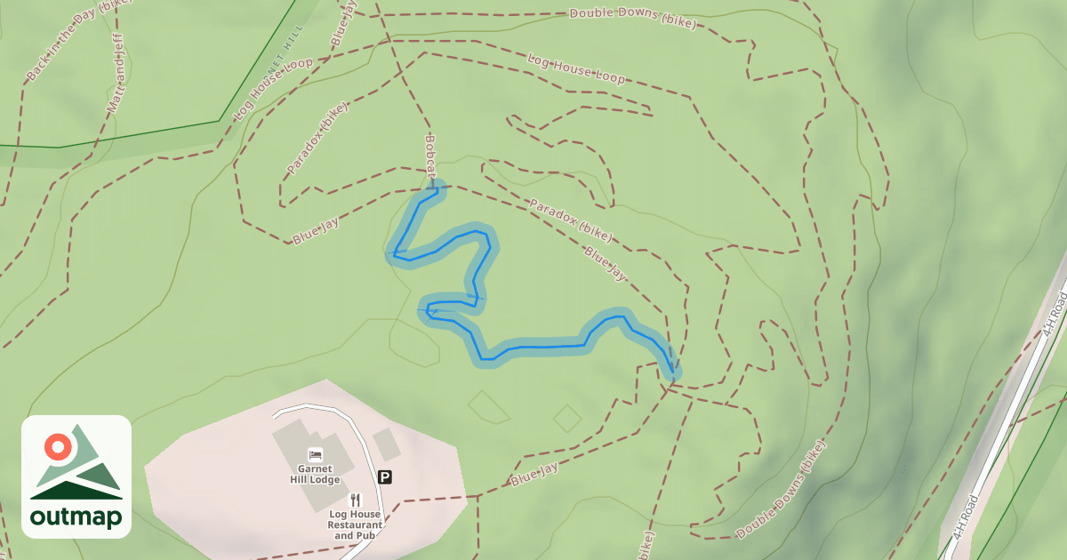 Map of Paradox (bike)