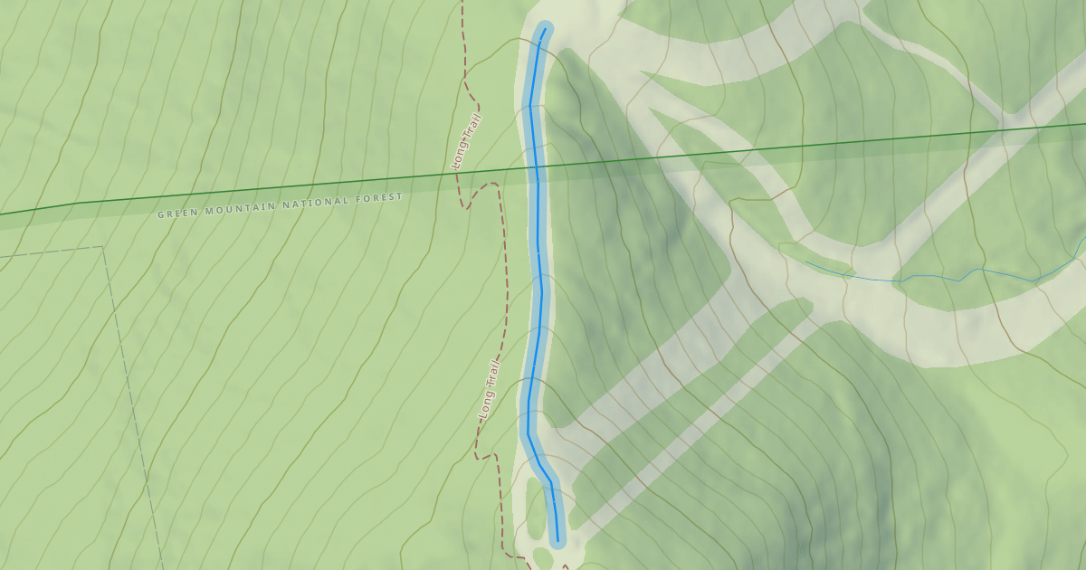 Map preview of Rim Run