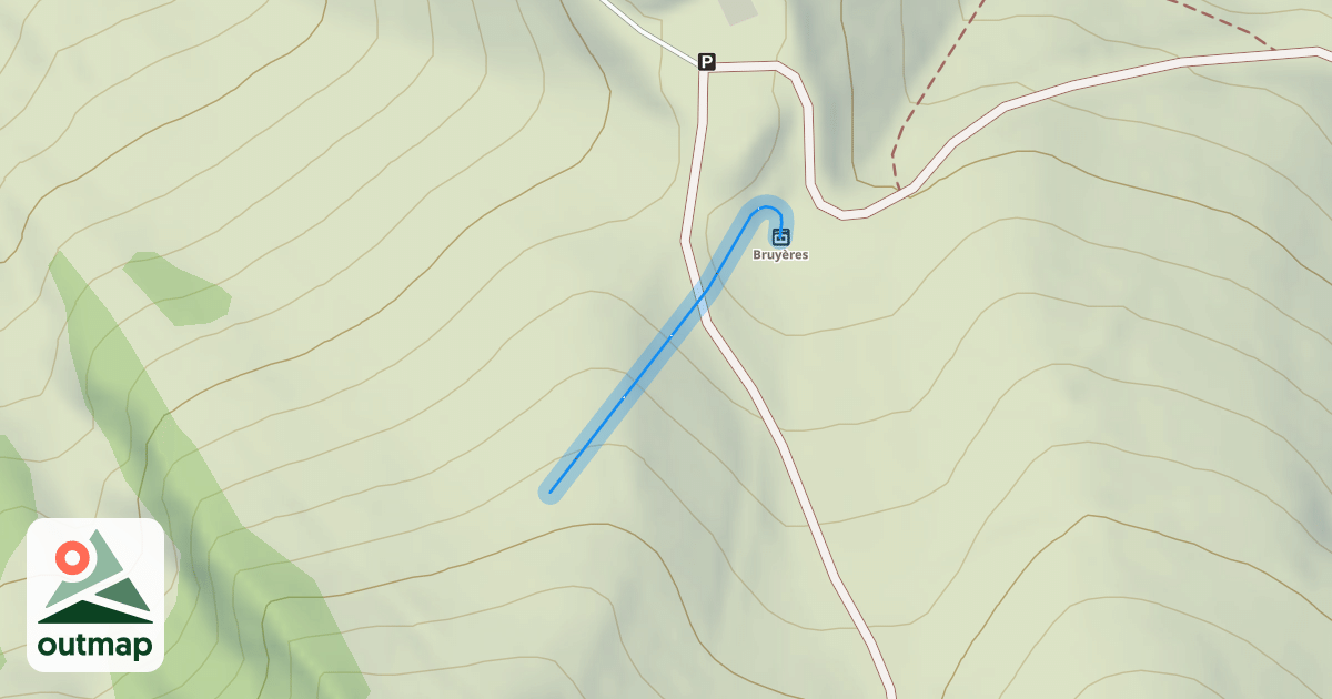 Map of Aubépines