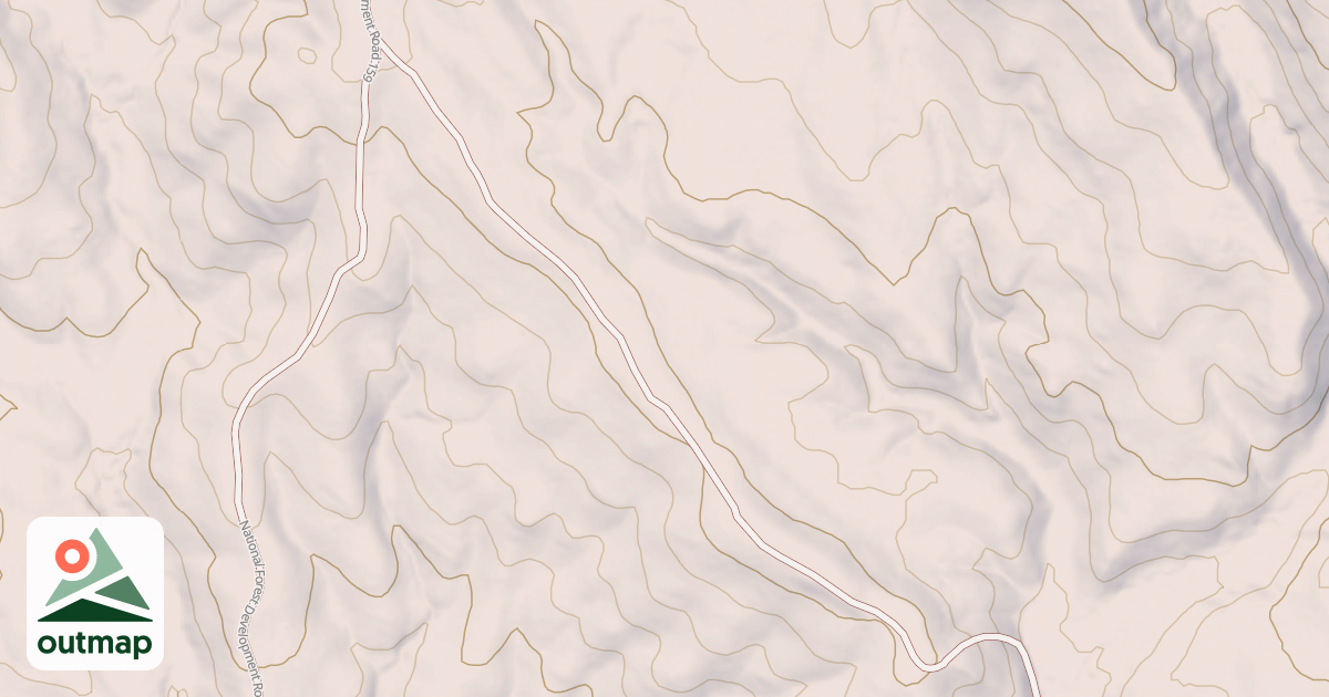 Map of LITTLE ELK MTN