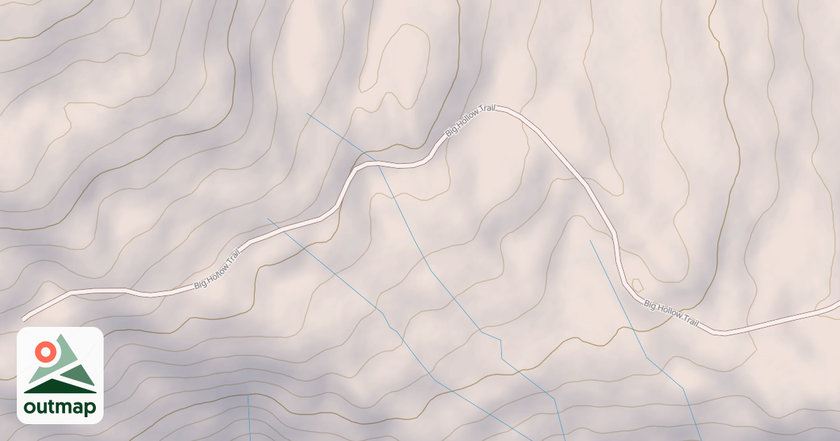 Map of BIG HOLLOW