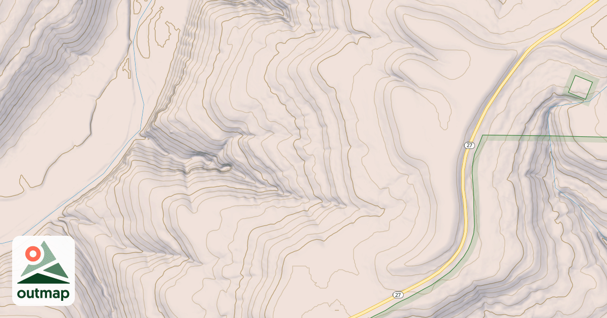 Map of USFS Motor Vehicle Use Map Roads {14C674E1-2898-4625-BEBA-7177BC894209}