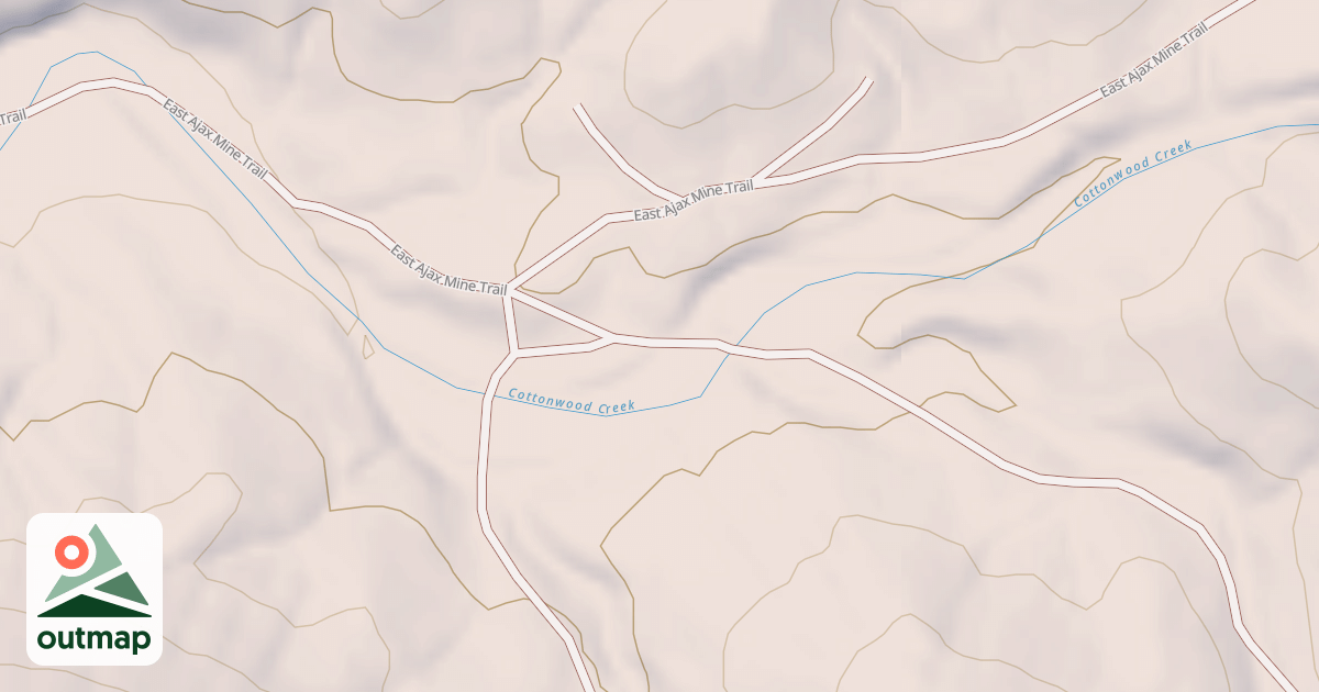 Map of BLM National GTLF Public Motorized Roads 14f76a68-abca-4934-8a4f-aec9d9a94722