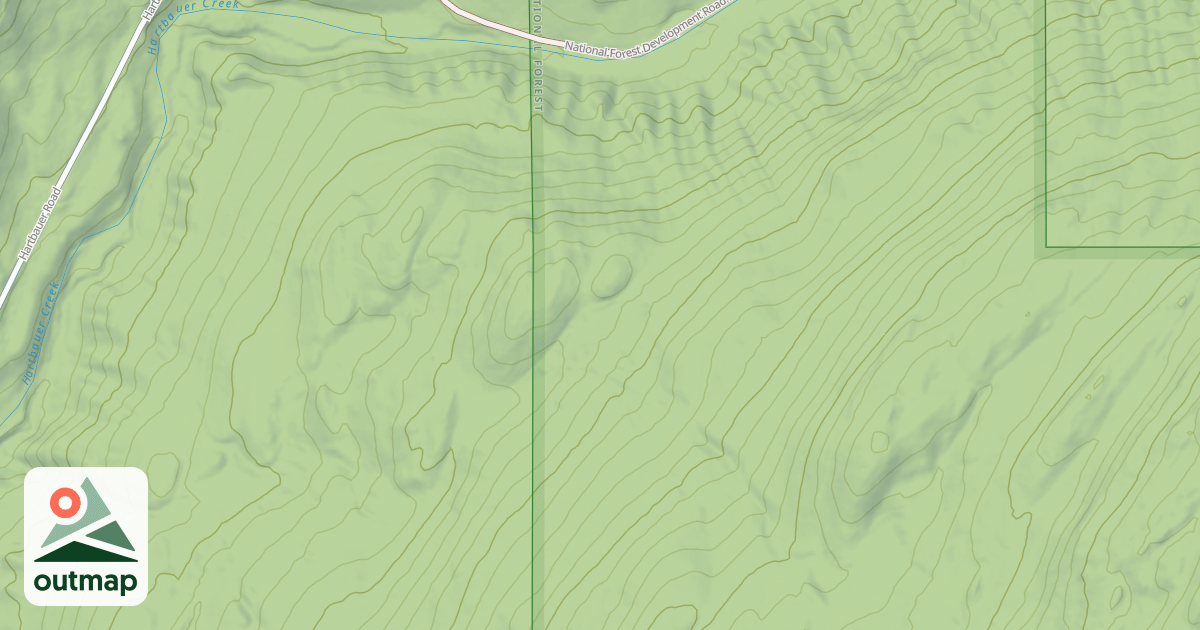 Map of HARTBAUER ORCHARD