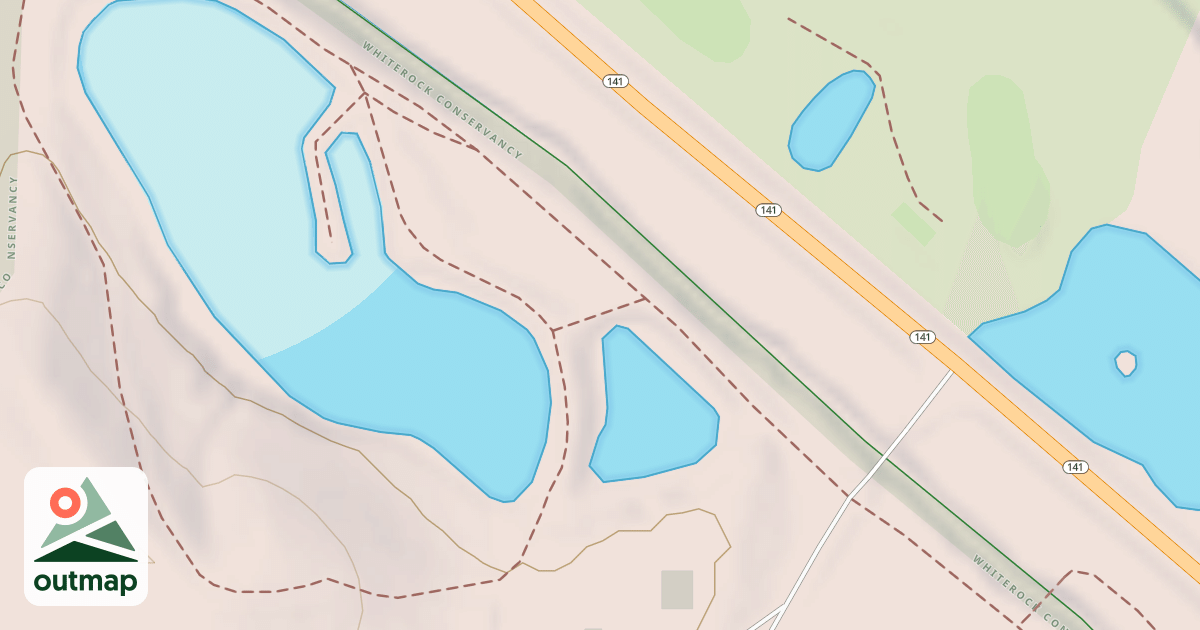 Map of Town Loop Trail