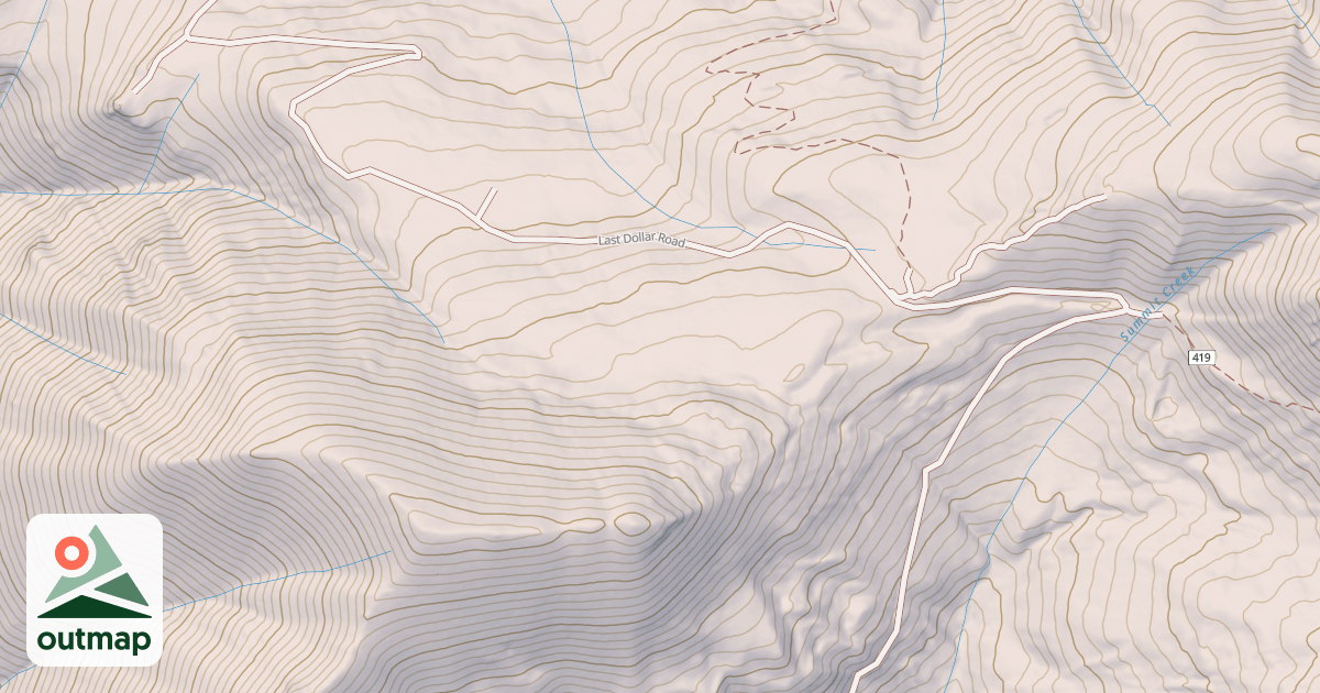 Map of LAST DOLLAR