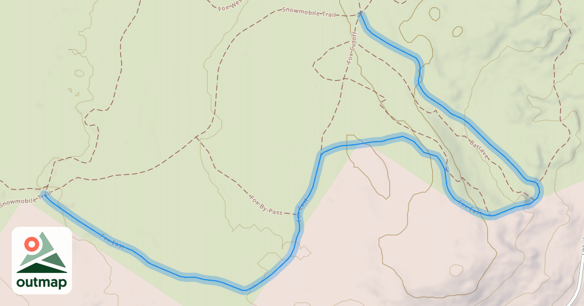 Map of Fox East