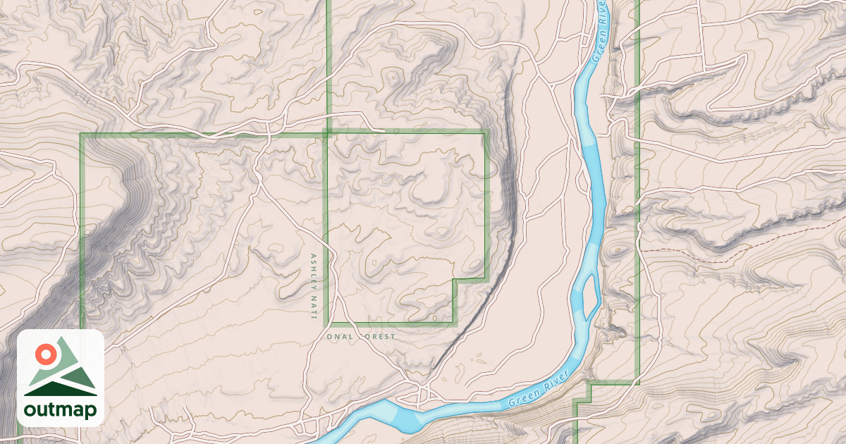 Map of WHALEN BUTTE