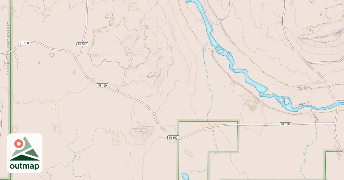 Map of FDR160