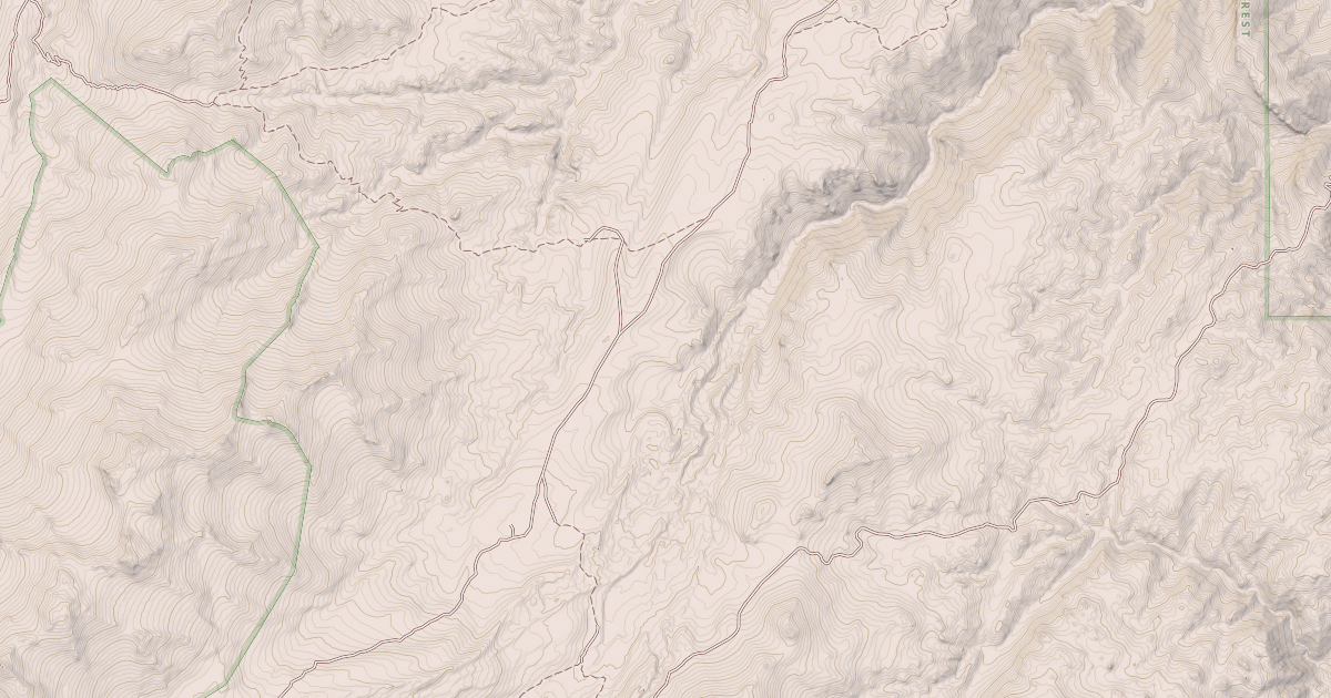 Map preview of USFS Motor Vehicle Use Map Trails 3753