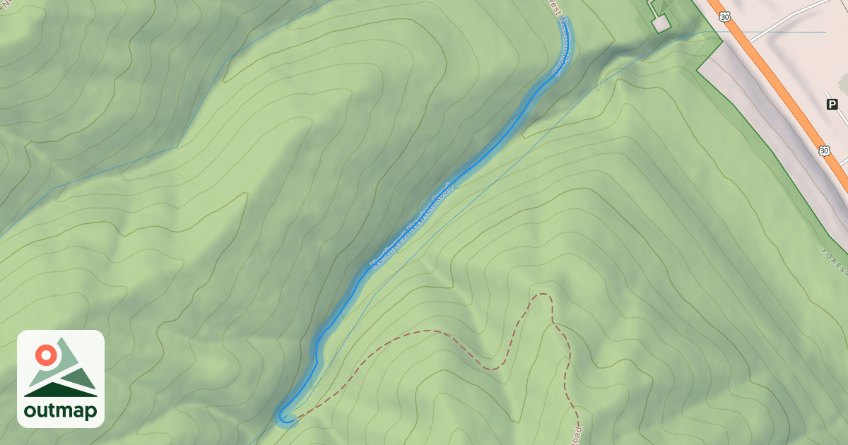 Map of Northwest Newton Road
