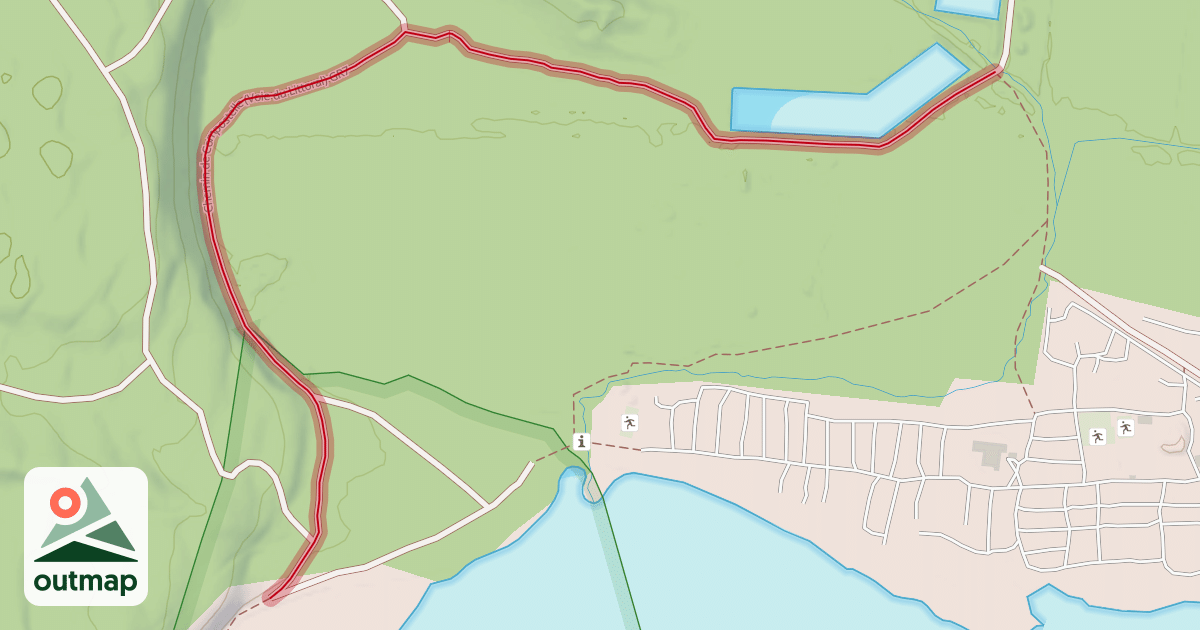 Map of Chemin de Compostelle (Voie du Littoral) GR7