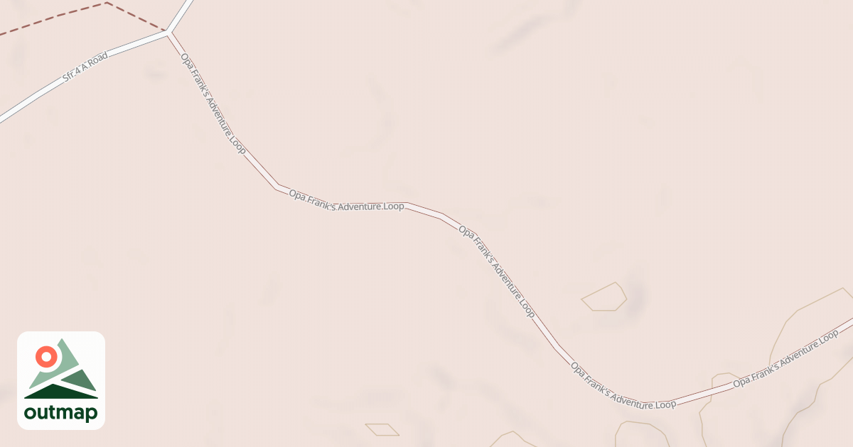 Map of Straight Arrows Trail