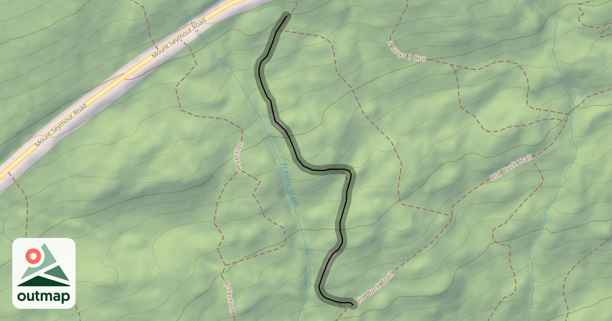 Map of 8 Mile