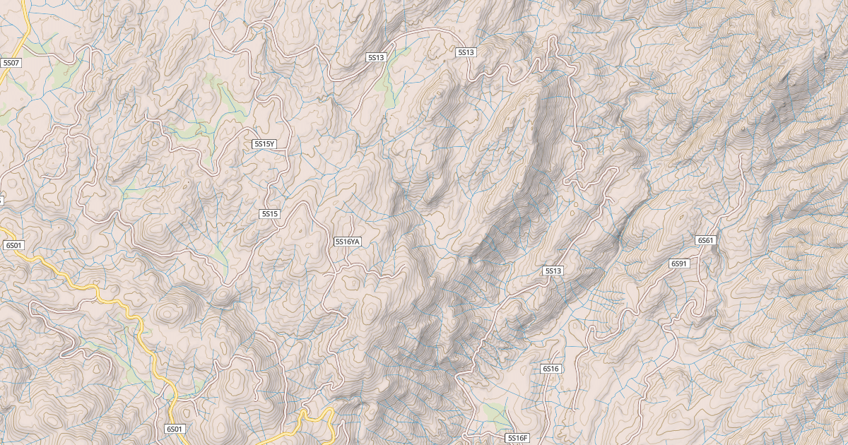Map preview of CHIQUITO CANYON