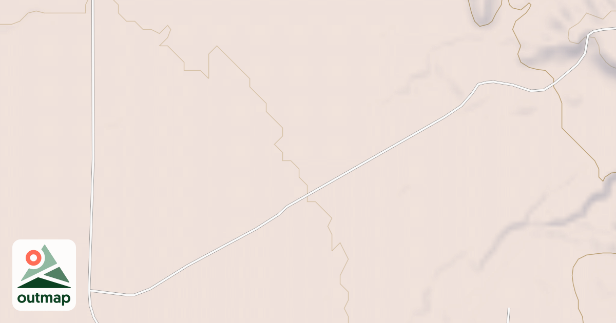 Map of Hackberry Trail System - Connector Trail
