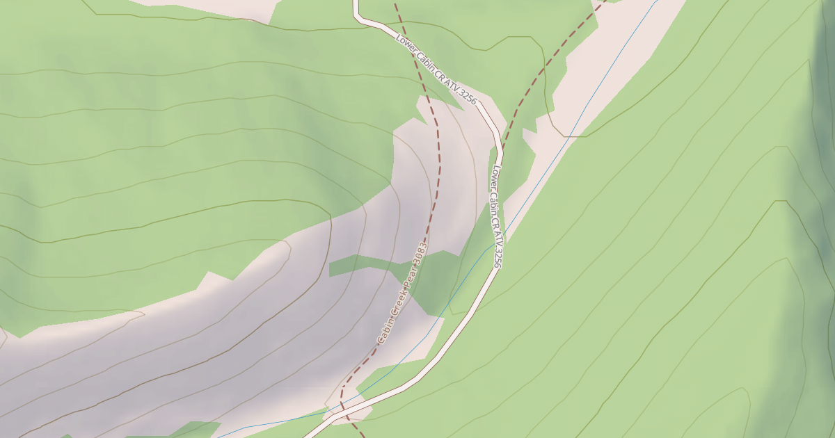 Map preview of Lower Cabin Cr Atv